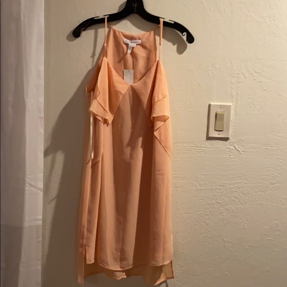 Peach dress BCBG generation Brand new